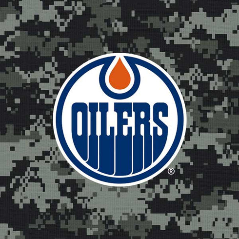 NHL Edmonton Oilers Camo Galaxy Buds Live Skin